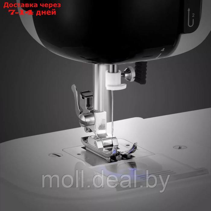 Швейная машина Kitfort КТ-6056, 9 Вт, 12 операций, полуавтомат, бело-чёрная - фото 5 - id-p227086316
