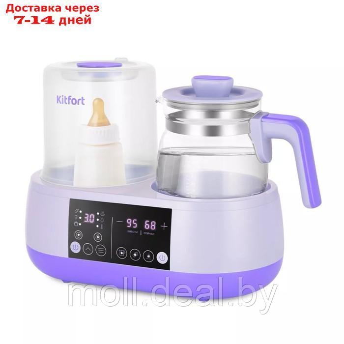 Чайник-стерилизатор Kitfort КТ-2327, 800 Вт, фиолетовый - фото 1 - id-p227086317