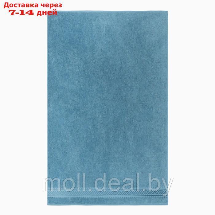 Полотенце махровое Pirouette 100Х150см, цвет голубой, 420г/м2, 100% хлопок - фото 2 - id-p227109972