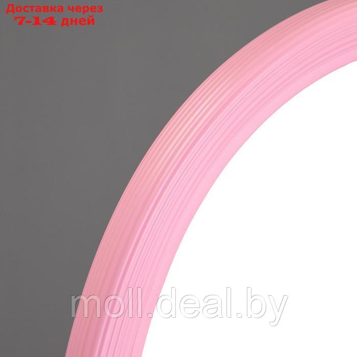 Зеркало напольное "Basic", на колёсиках, 31 х 160см, розовое - фото 3 - id-p227081395