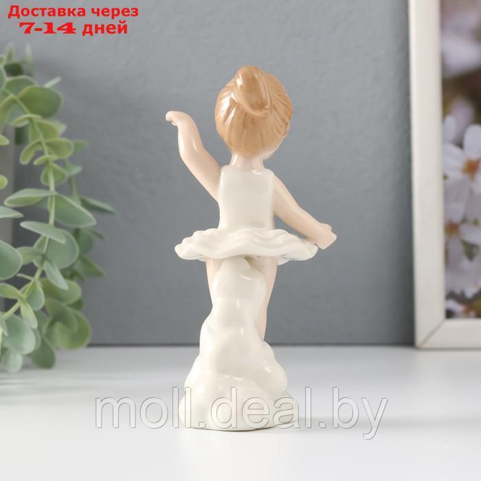 Сувенир керамика "Маленькая балерина в белой пачке" 6х5х13 см - фото 3 - id-p227081398