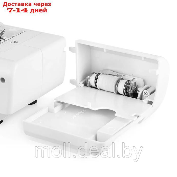 Швейная машина Kitfort КТ-6046, 24 Вт, 14 операций, полуавтомат, белая - фото 8 - id-p227086327