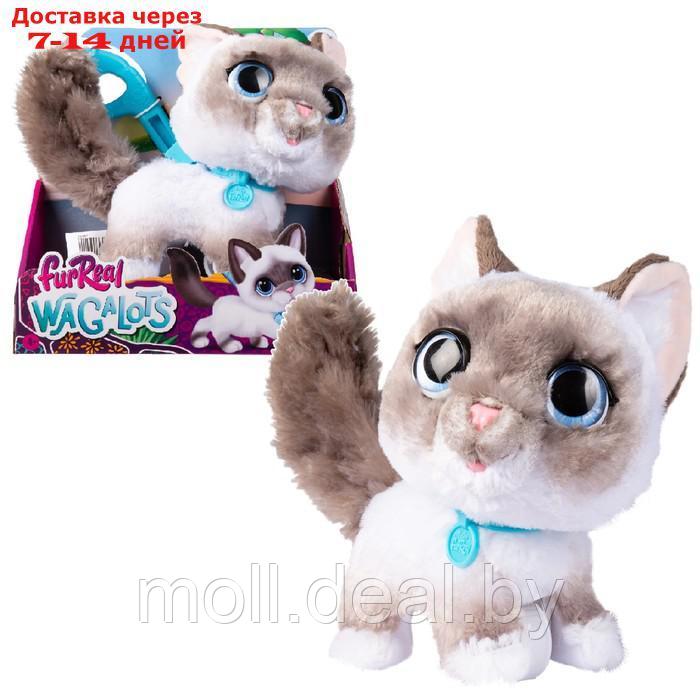 Интерактивная игрушка "Кошка на поводке", 22 см - фото 1 - id-p227082389
