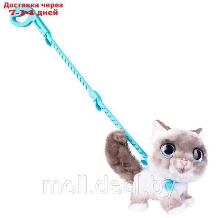 Интерактивная игрушка "Кошка на поводке", 22 см - фото 5 - id-p227082389