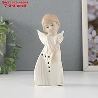 Сувенир керамика свет "Девочка-ангел скромница" 6х6,5х13,5 см