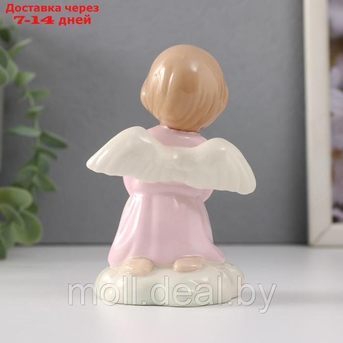 Сувенир керамика "Ангел сидит на облачке" 6,8х6,8х11 см - фото 3 - id-p227081404