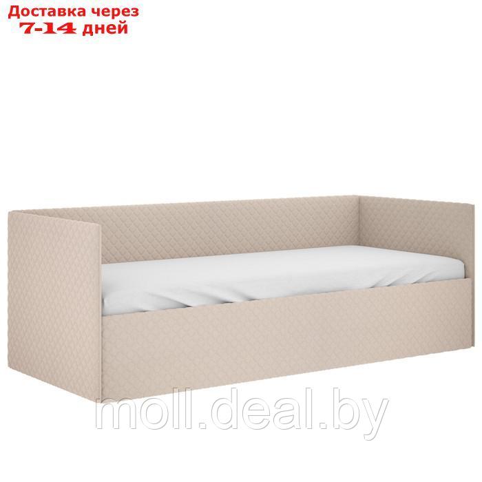 Кровать "Афина" с ящиком, 862 х 2062 х 710, бежевая - фото 2 - id-p227078391