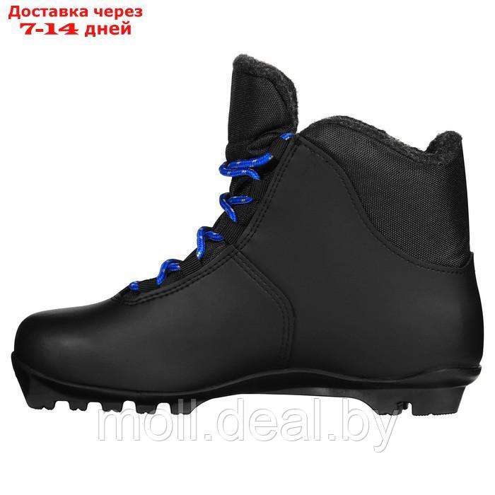 Ботинки лыжные Winter Star classic, NNN, р. 41, цвет чёрный, лого синий - фото 9 - id-p227099308