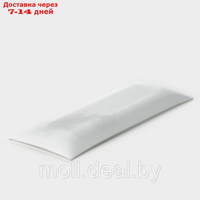 Блюдо стеклянное Доляна "Бамбук", 36,5×15 см, цвет белый - фото 4 - id-p227076422