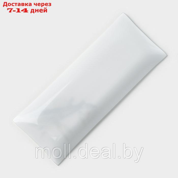 Блюдо стеклянное Доляна "Бамбук", 36,5×15 см, цвет белый - фото 5 - id-p227076422