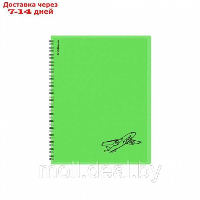 Папка 30 вкладышей на спирали А4 ErichKrause Neon Transport, зеленый, микс - фото 4 - id-p227079418