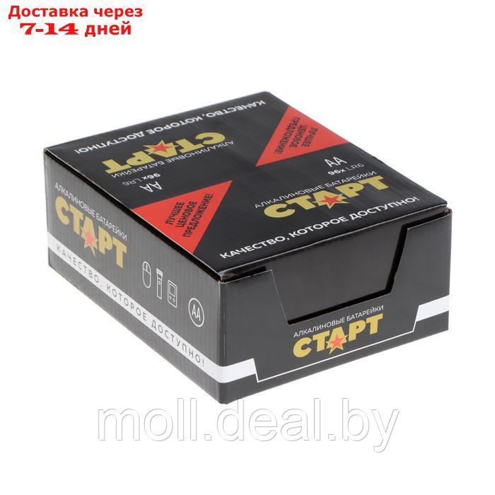 Батарейка алкалиновая СТАРТ, AA, LR6-96BOX, 1.5В, набор, 96 шт. - фото 1 - id-p227103806