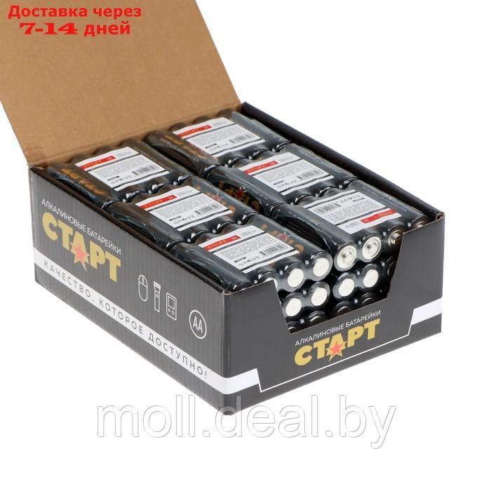 Батарейка алкалиновая СТАРТ, AA, LR6-96BOX, 1.5В, набор, 96 шт. - фото 2 - id-p227103806