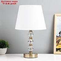 Настольная лампа "Буллае" E27 40Вт бронза 22,5х22,5х37,5 см