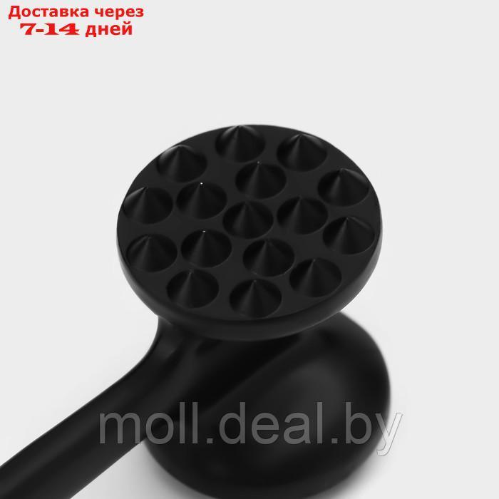 Молоток для мяса Magistro Vantablack, 21,5×5 см, цвет чёрный - фото 4 - id-p227076432