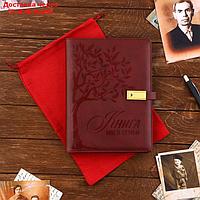 Родословная книга со встроенной флешкой 16 Gb "Книга всей семьи", 17,5 х 23 см