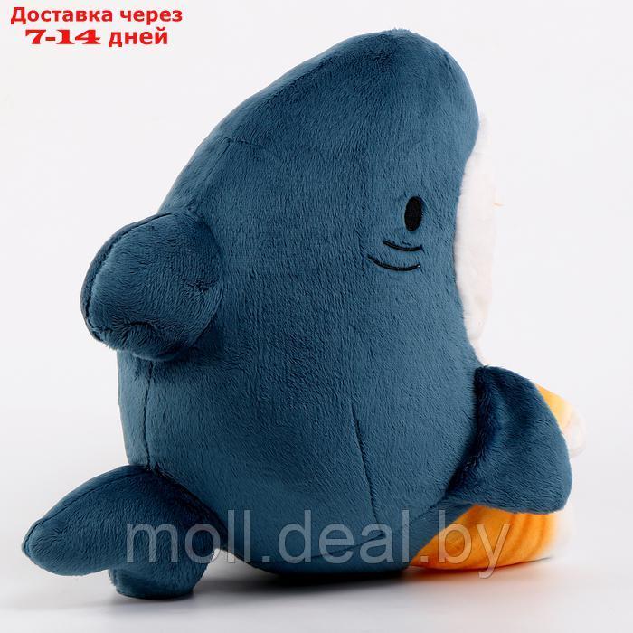 Мягкая игрушка "Котик-акула", 35 см - фото 3 - id-p227090290