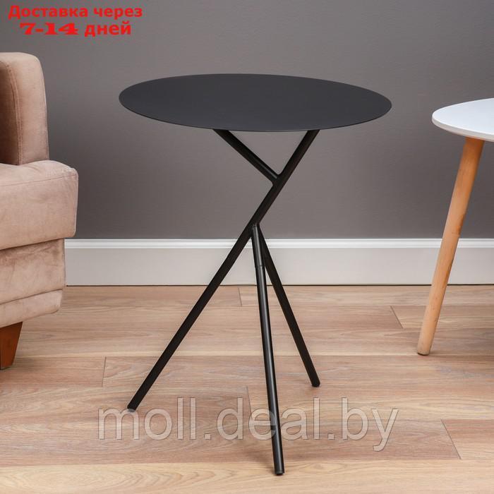 Кофейный столик "Фогот" YS-8526B, черный 42х46 см - фото 2 - id-p227078420