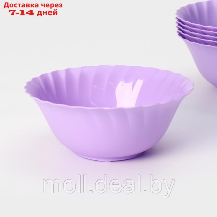 Набор посуды для пикника на 6 персон "Все за стол 2", 52 предмета, цвет микс - фото 7 - id-p227076439