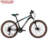 Велосипед 24" FOXX CAIMAN, цвет чёрный, р. 14"