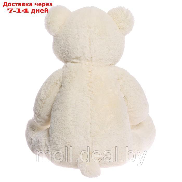 Мягкая игрушка "Медведь Пьер с бантом" цвет латте, 130 см МП/70/53 - фото 3 - id-p227090306