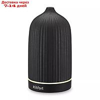 Увлажнитель воздуха Kitfort КТ-2893-2, ультразвуковой, 12 Вт, 0.15 л, подсветка, чёрный