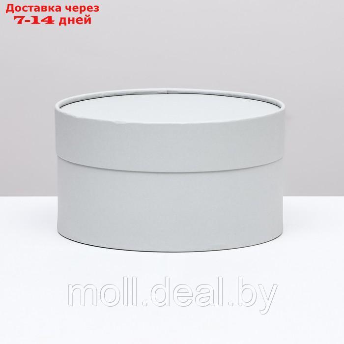 Подарочная коробка "Wewak" пепельно-серый, завальцованная без окна, 18 х 10 см - фото 1 - id-p227092389
