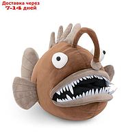 Мягкая игрушка "Рыба Удильщик", цвет коричневый, 35 см OT5021/35B