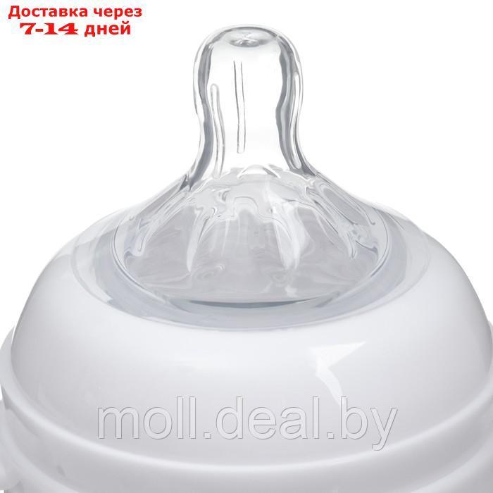 Бутылочка для кормления Ø50 ШГ 240 мл., стекло, цвет белый - фото 4 - id-p227085427