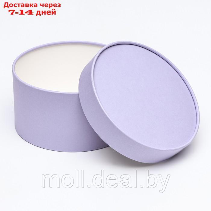Подарочная коробка "Wewak" бледно-фиолетовая, завальцованная без окна, 18 х 10 см - фото 3 - id-p227092393