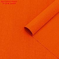 Бумага гофрированная 374 оранжевая,90 гр,50 см х 1,5 м