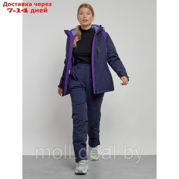 Горнолыжный костюм женский зимний, размер 46, цвет тёмно-синий - фото 6 - id-p227092410
