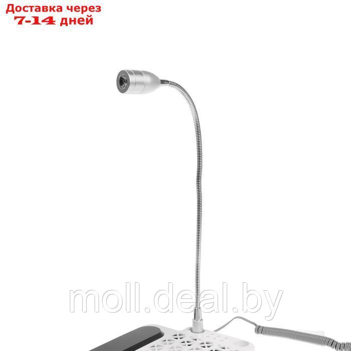Аппарат для маникюра и педикюра Windigo LMH-04, 80 Вт, 35000 об/мин, лампа, ручка, белый - фото 6 - id-p227086397