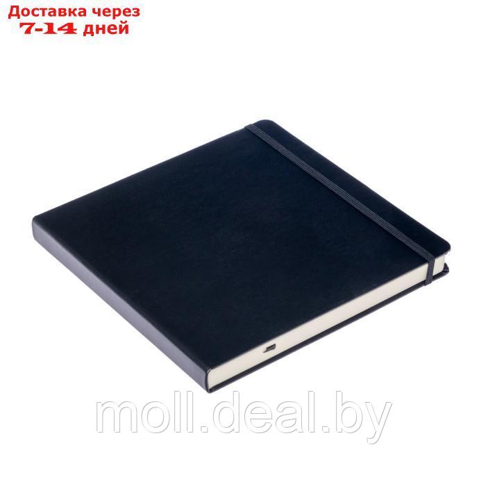 Скетчбук Sketchmarker, 200 х 200 мм, 80 листов, твёрдая обложка из бумвинила, чёрный, блок 140 г/м2 - фото 5 - id-p227087416