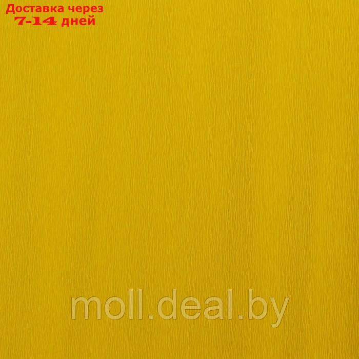 Бумага гофрированная 372 желтая,90 гр,50 см х 1,5 м - фото 3 - id-p227106087