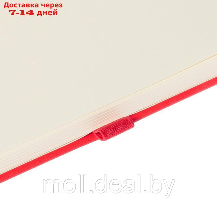 Скетчбук Sketchmarker, 200 х 200 мм, 80 листов, твёрдая обложка из бумвинила, красный, блок 140 г/м2 - фото 7 - id-p227087425