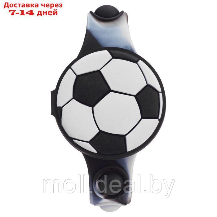 Часы наручные электронные, детские, "Футбольный мяч", ремешок pop-it, l-22.5 см - фото 1 - id-p227094679