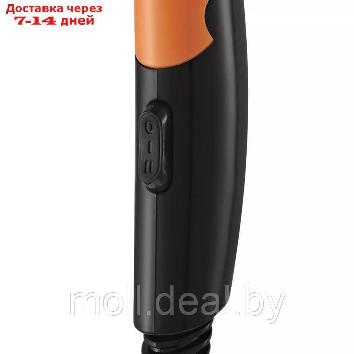 Фен Kitfort КТ-3244-2, 800 Вт, 2 скорости, 1 температурный режим, концентратор, оранжевый - фото 3 - id-p227086412