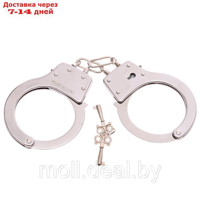 Набор полицейского "Следователь", с металлическими наручниками, световые эффекты - фото 2 - id-p227084421