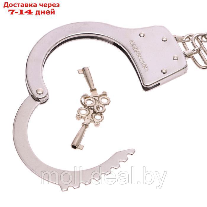 Набор полицейского "Следователь", с металлическими наручниками, световые эффекты - фото 3 - id-p227084421