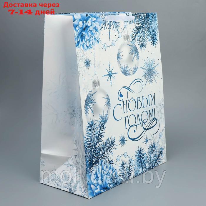 Пакет ламинированный вертикальный "Новогоднее чудо", XL 40 × 49 × 19 см - фото 2 - id-p227101881