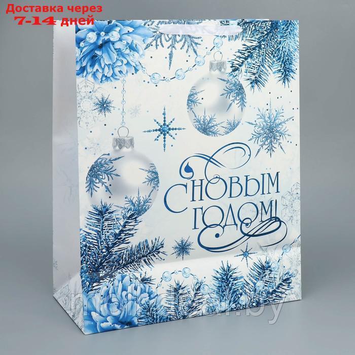 Пакет ламинированный вертикальный "Новогоднее чудо", XL 40 × 49 × 19 см - фото 3 - id-p227101881
