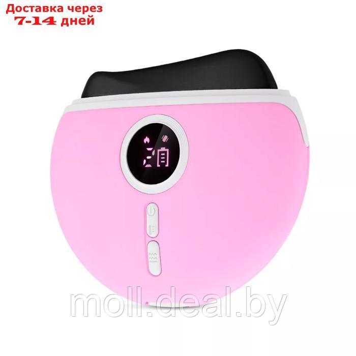 Массажер для лица Kitfort КТ-2963, электрический, вибрационный, 5 Вт, от АКБ, розовый - фото 1 - id-p227086420