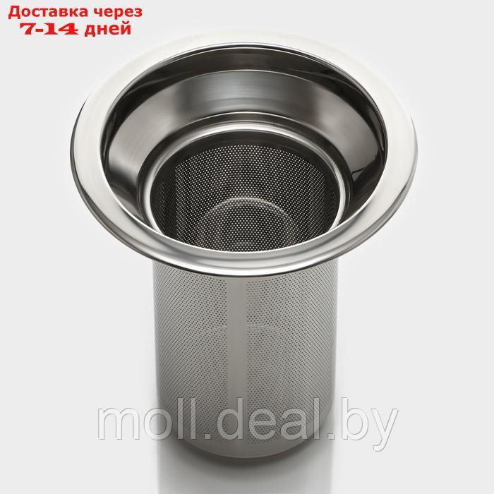 Чайник заварочный с металл ситом "Грани" 1л, 12,5х14 см - фото 5 - id-p227101884
