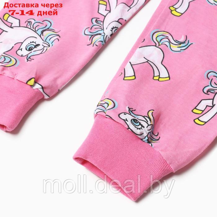 Пижама для девочки, цвет розовый, рост 122 см - фото 9 - id-p227097132