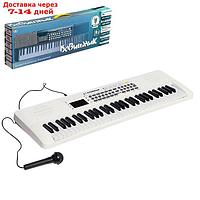 Синтезатор детский "Клавишник", звуковые эффекты, 61 клавиша