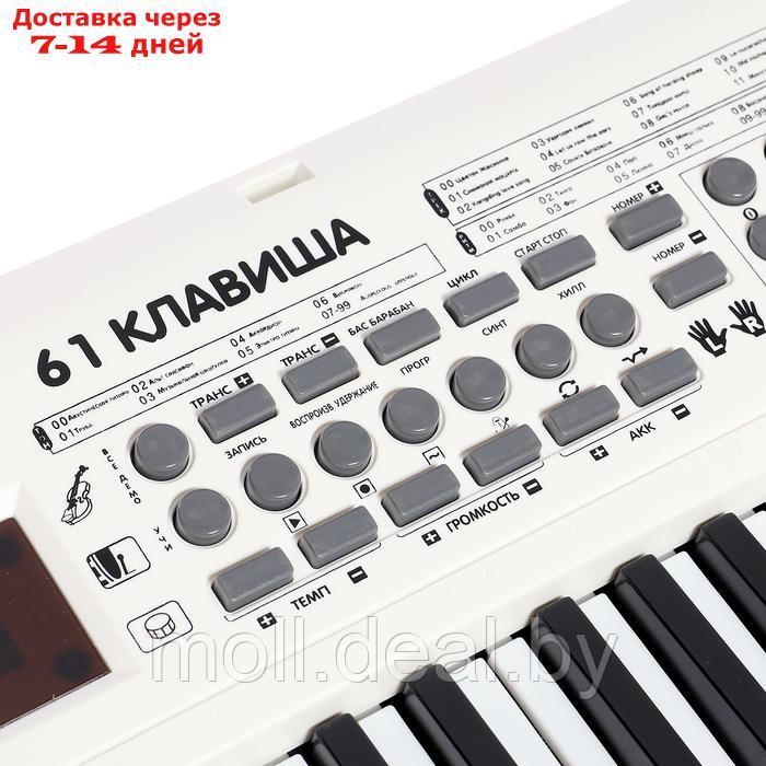 Синтезатор детский "Клавишник", звуковые эффекты, 61 клавиша - фото 3 - id-p227084425