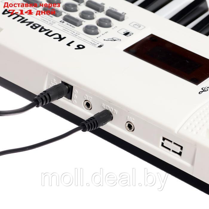 Синтезатор детский "Клавишник", звуковые эффекты, 61 клавиша - фото 6 - id-p227084425