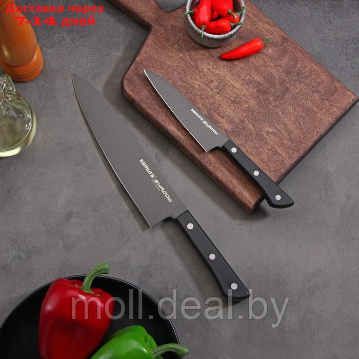 Набор ножей SHаDоW, 2 шт: 12 см; 20,8 см, с покрытием Blаck Fusо