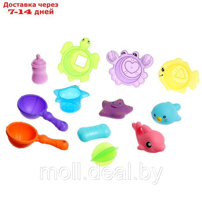 Набор игрушек для купания "Подводный мир", 11 предметов, МИКС - фото 1 - id-p227084447
